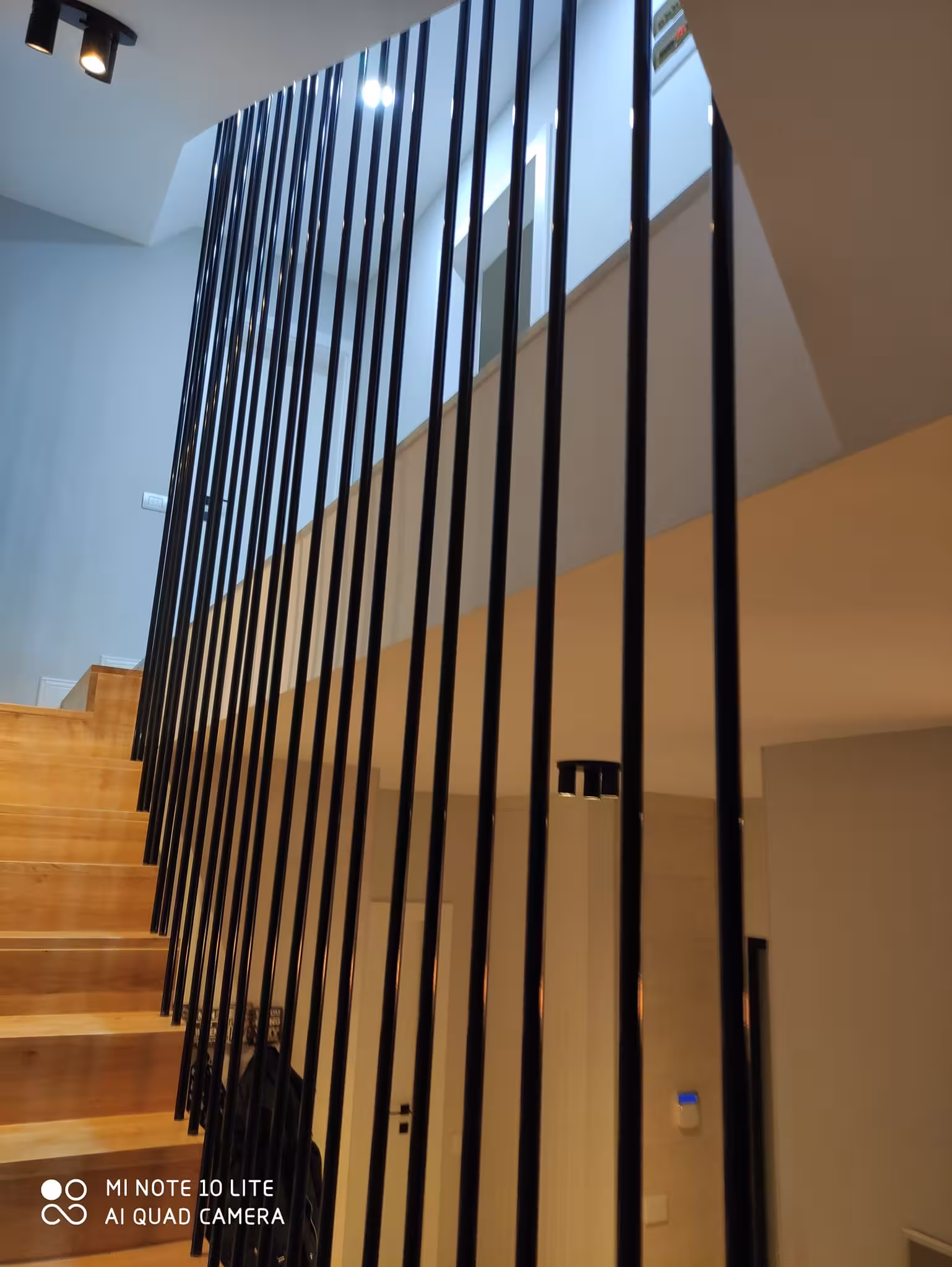 Balustradă metalică – lucrare montată